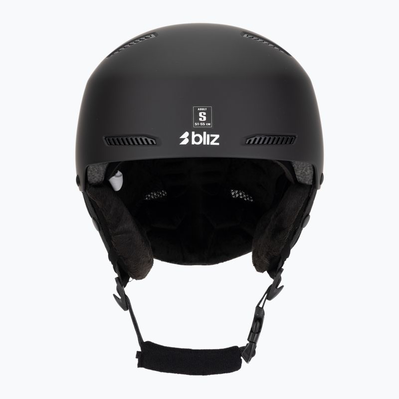 Скиорска каска Bliz S003 matte black 3