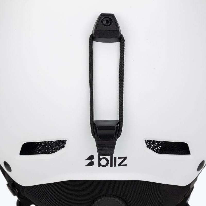 Скиорска каска Bliz S003 matte white 7
