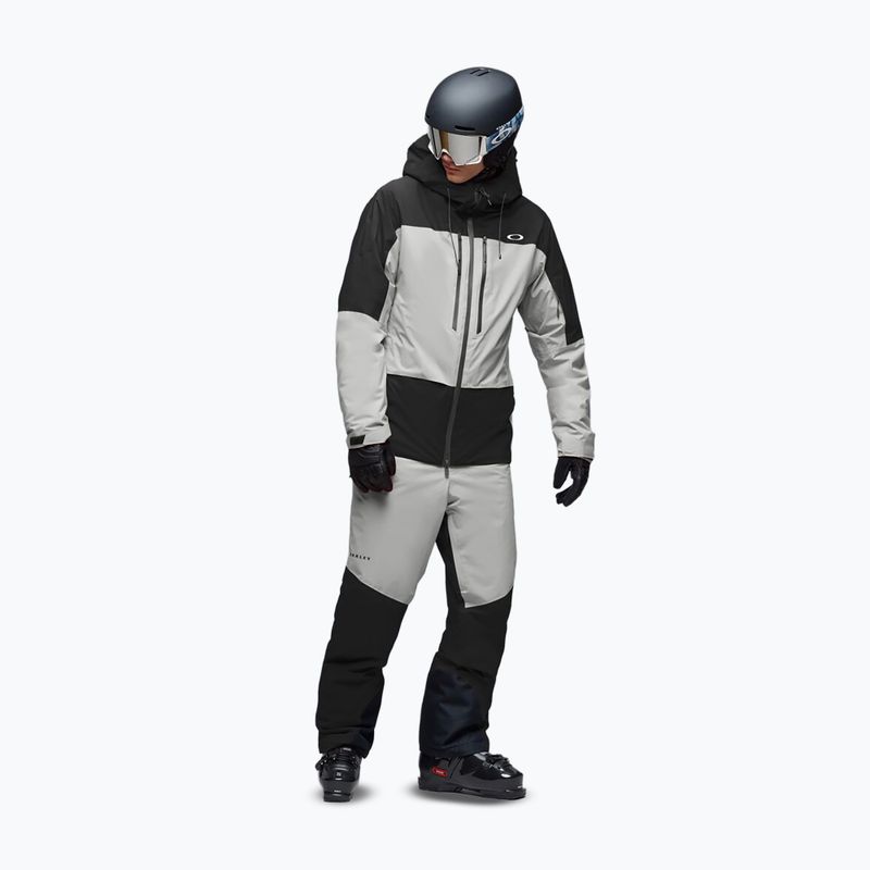 Мъжко скиорско яке Oakley Canopy Pro Insulated pitch black/cement 2