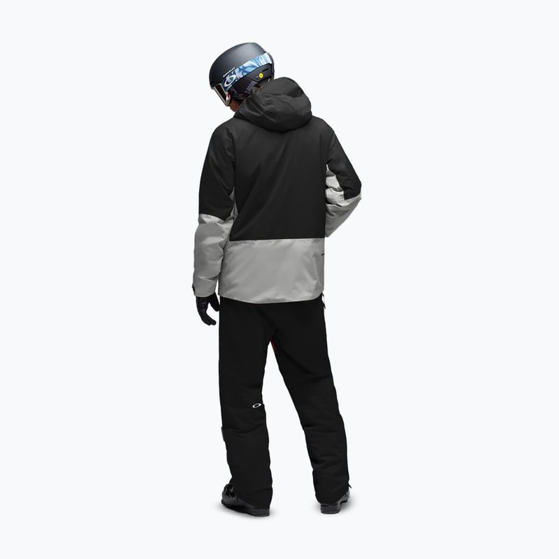 Мъжко скиорско яке Oakley Canopy Pro Insulated pitch black/cement 3