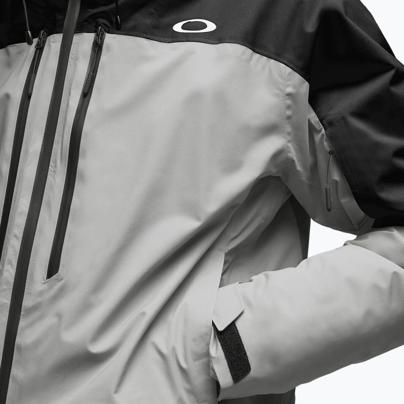 Мъжко скиорско яке Oakley Canopy Pro Insulated pitch black/cement 4