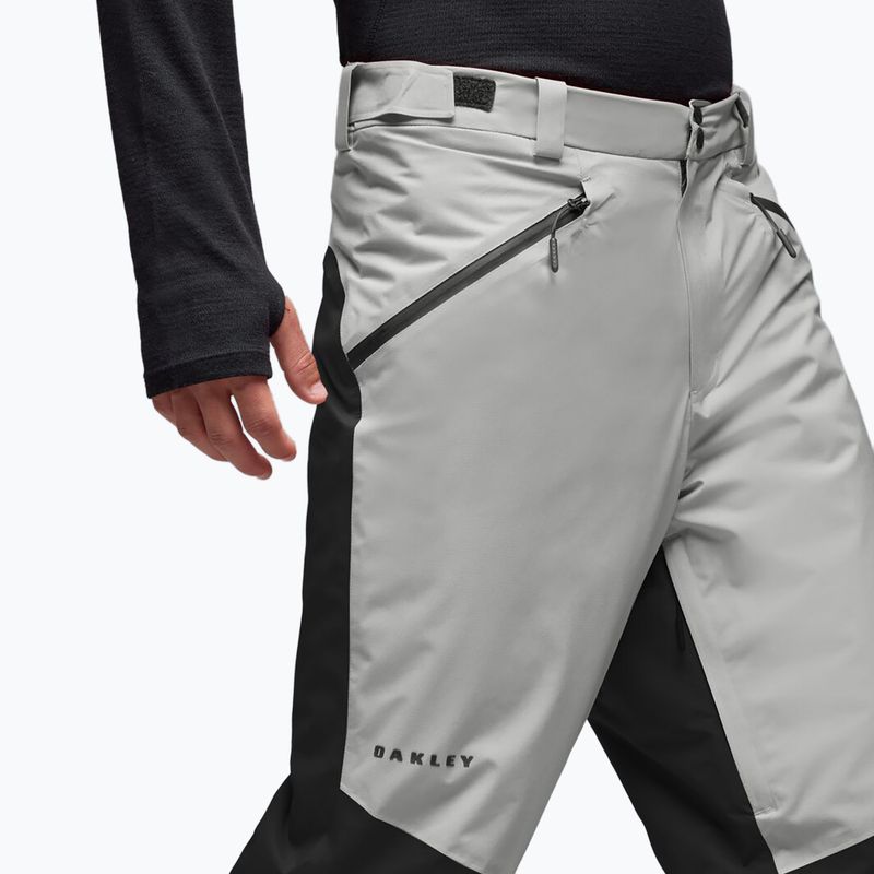 Мъжки скиорски панталони Oakley Canopy Pro Insulated Pitch Black/Cement 4