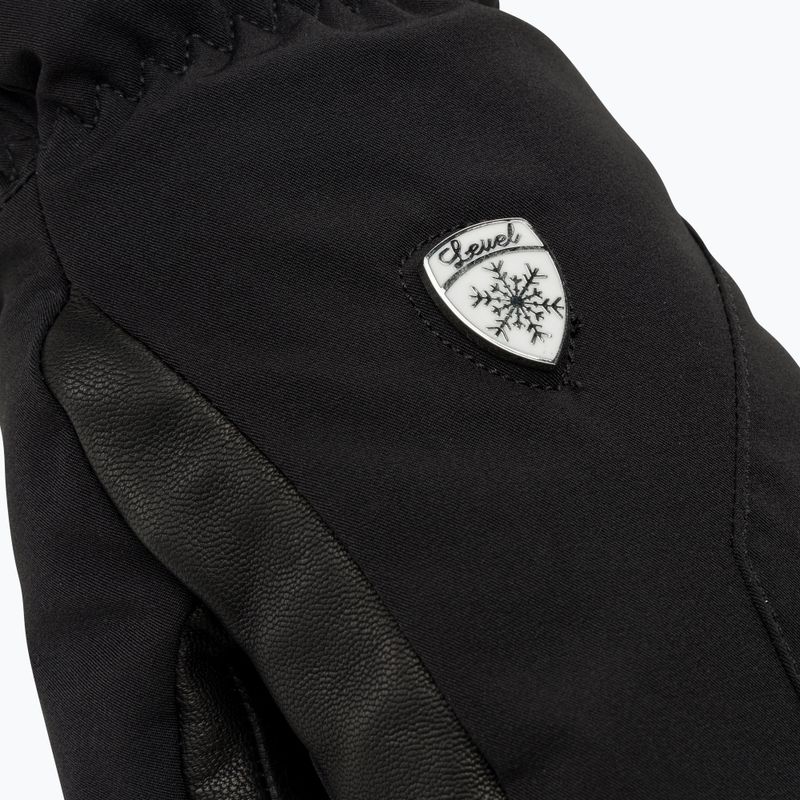 Дамски ръкавици Level Super Radiator W Mitt Gore-Tex черни 4
