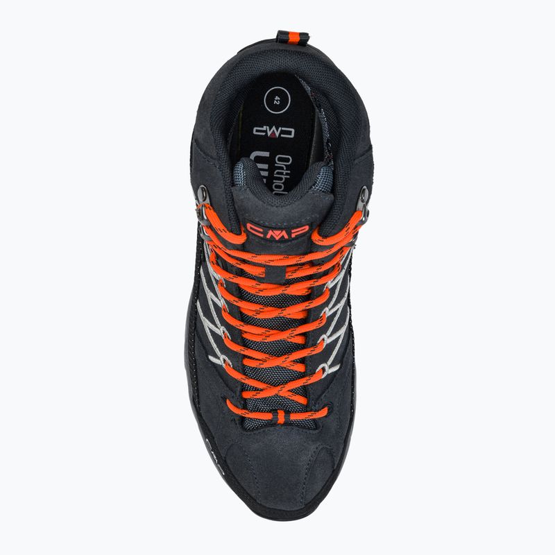 Мъжки ботуши за трекинг CMP Rigel Mid grey-orange 3Q12947 6