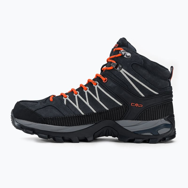 Мъжки ботуши за трекинг CMP Rigel Mid grey-orange 3Q12947 10