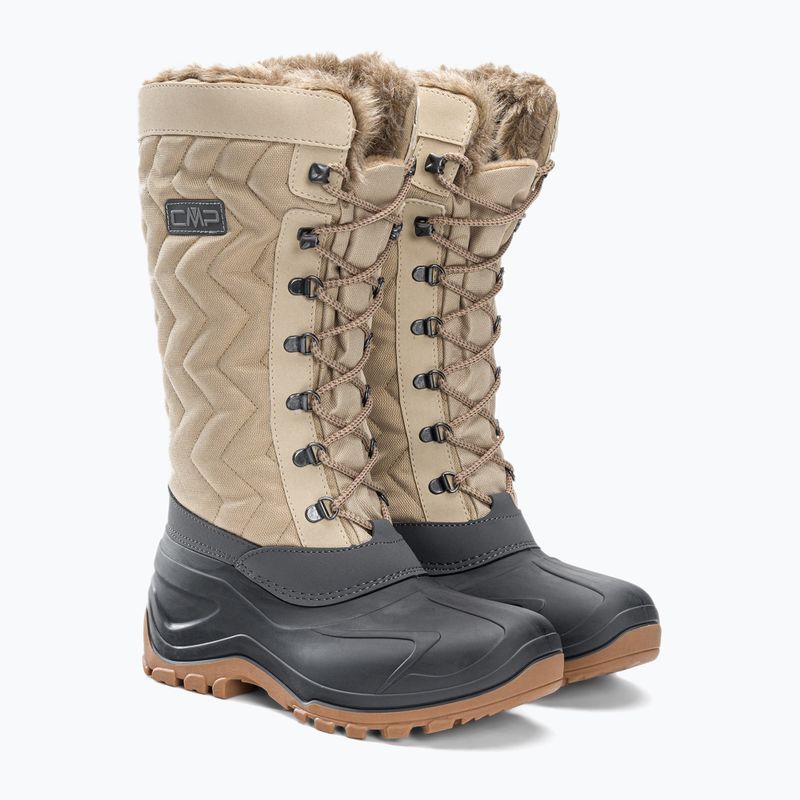 Дамски ботуши CMP Nietos Snowboots beige 3Q47966 4