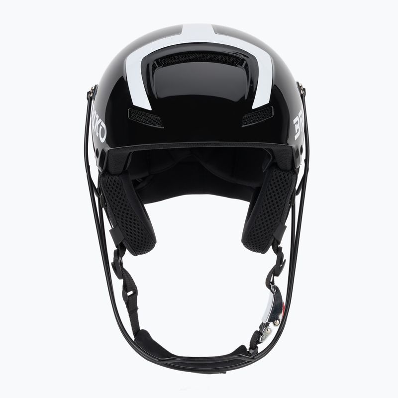 Скиорска каска Briko Slalom Epp 2.0 shiny black/white 2