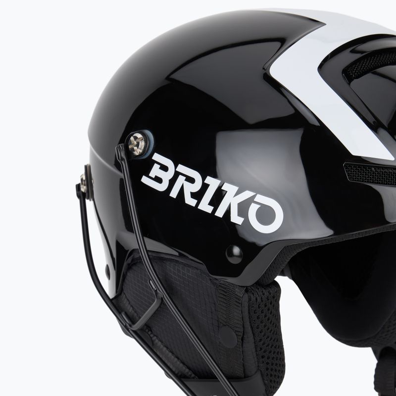 Скиорска каска Briko Slalom Epp 2.0 shiny black/white 7