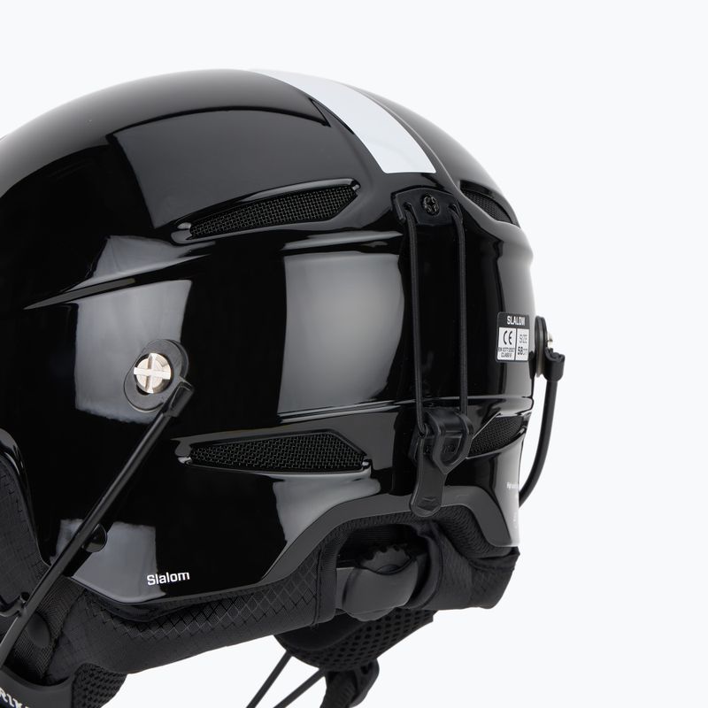 Скиорска каска Briko Slalom Epp 2.0 shiny black/white 8