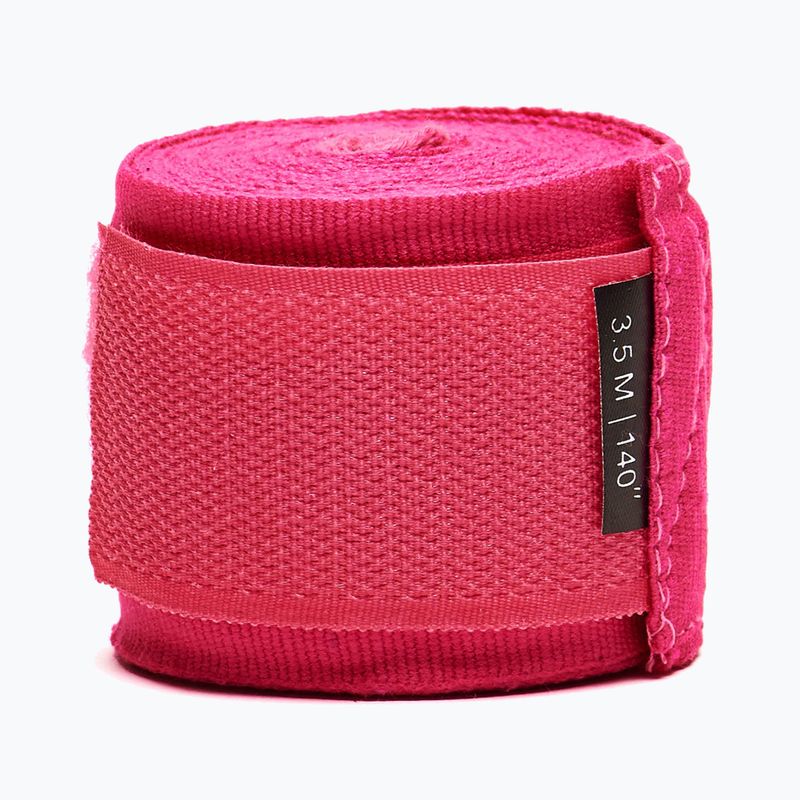 Боксови бандажи Leone 1947 Hand Wraps 350 cm pink 3