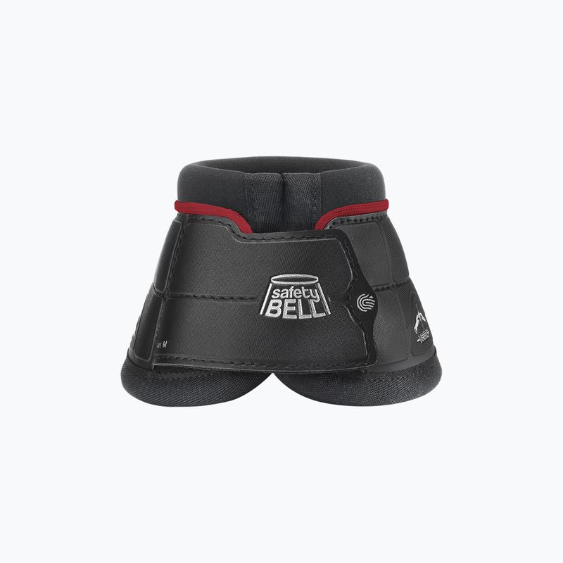Veredus Safety Bell Цветни подкови за коне в черно и бордо SB1B2