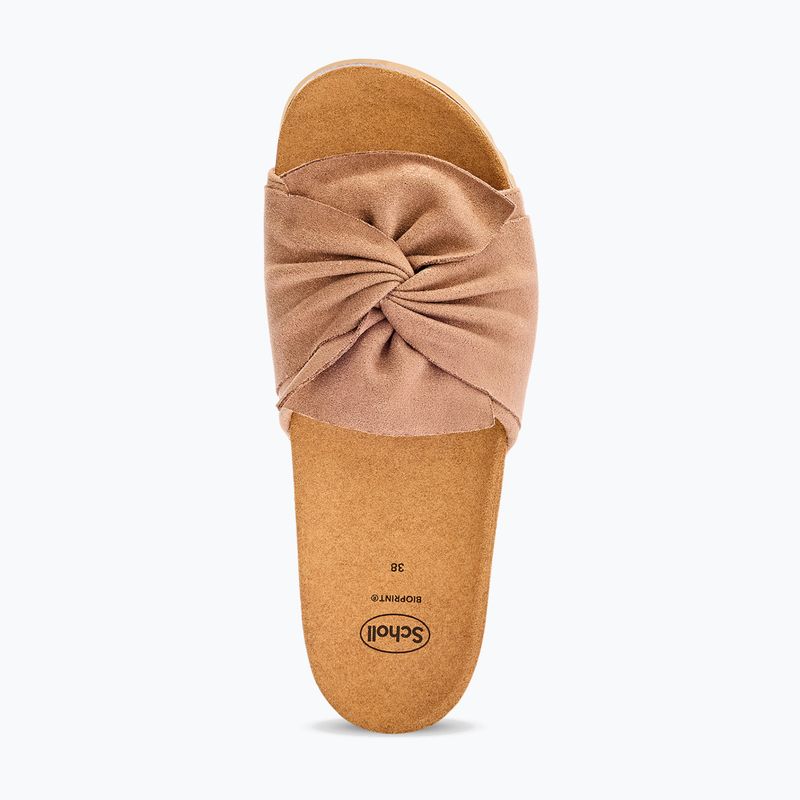 Дамски чехли Scholl Princess Med camel 4