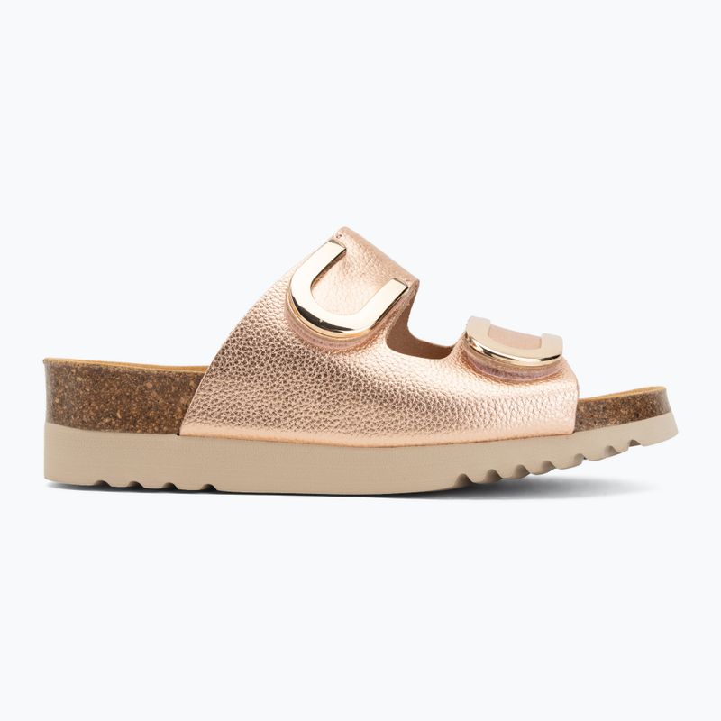 Дамски чехли Scholl Montery 2 Straps Ad Med rose/gold 2