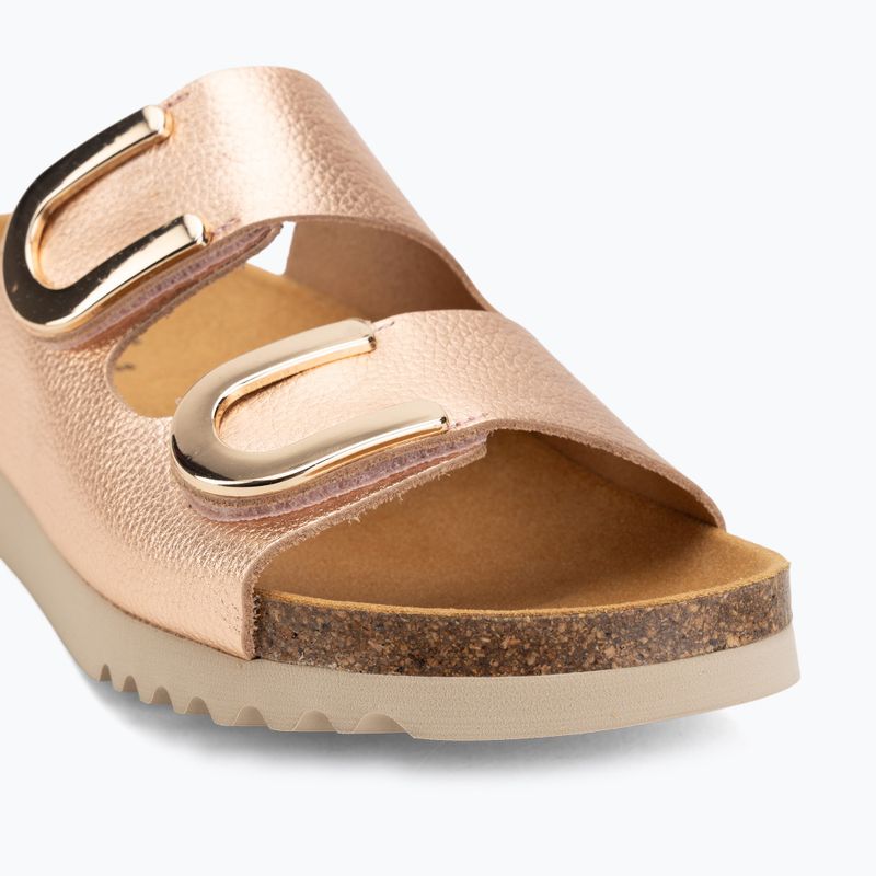 Дамски чехли Scholl Montery 2 Straps Ad Med rose/gold 7