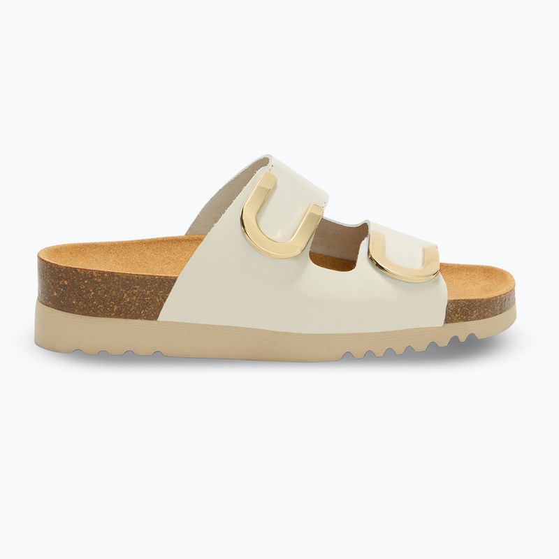 Дамски чехли Scholl Montery 2 Straps Ad Med off white 2
