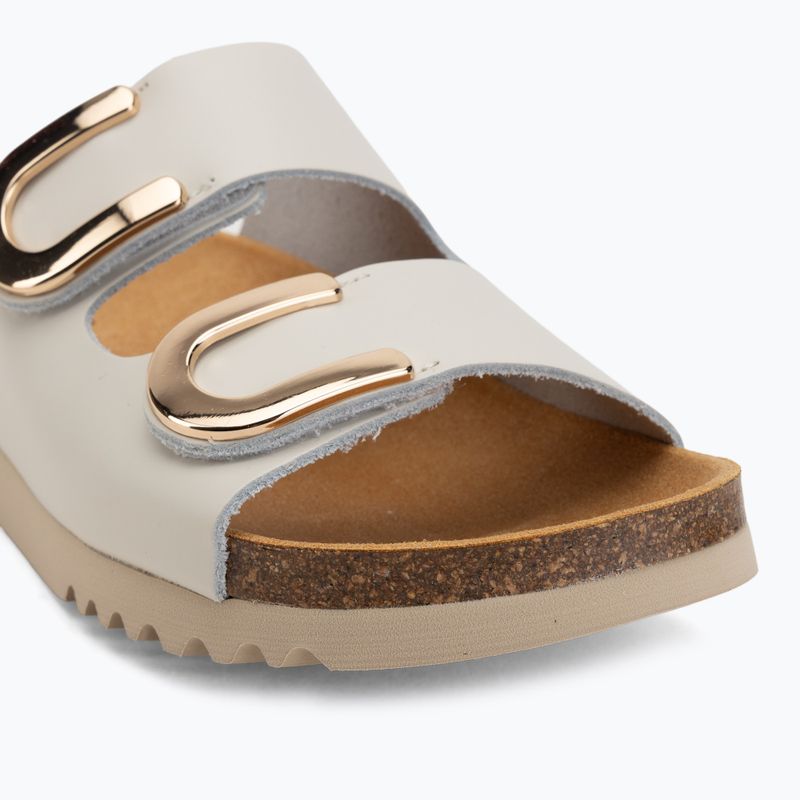Дамски чехли Scholl Montery 2 Straps Ad Med off white 7