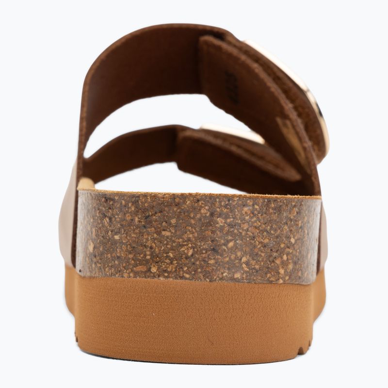 Дамски чехли Scholl Montery 2 Straps Ad Med cognac 6