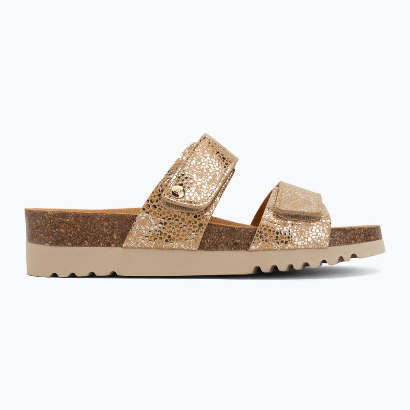 Дамски чехли Scholl Lusaka 2.0 Med gold 2