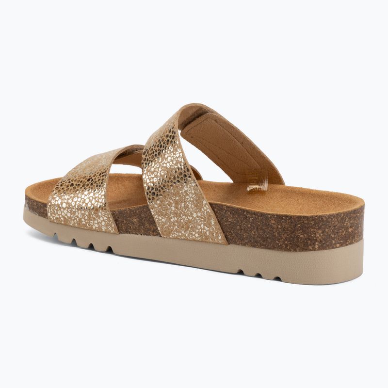 Дамски чехли Scholl Lusaka 2.0 Med gold 3