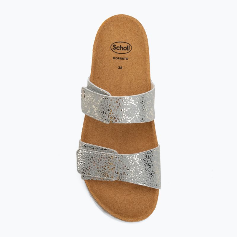 Дамски чехли Scholl Lusaka 2.0 Med light blue 5