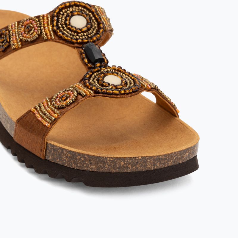 Дамски чехли Scholl New Bogota Wedge Med cognac/multi 7