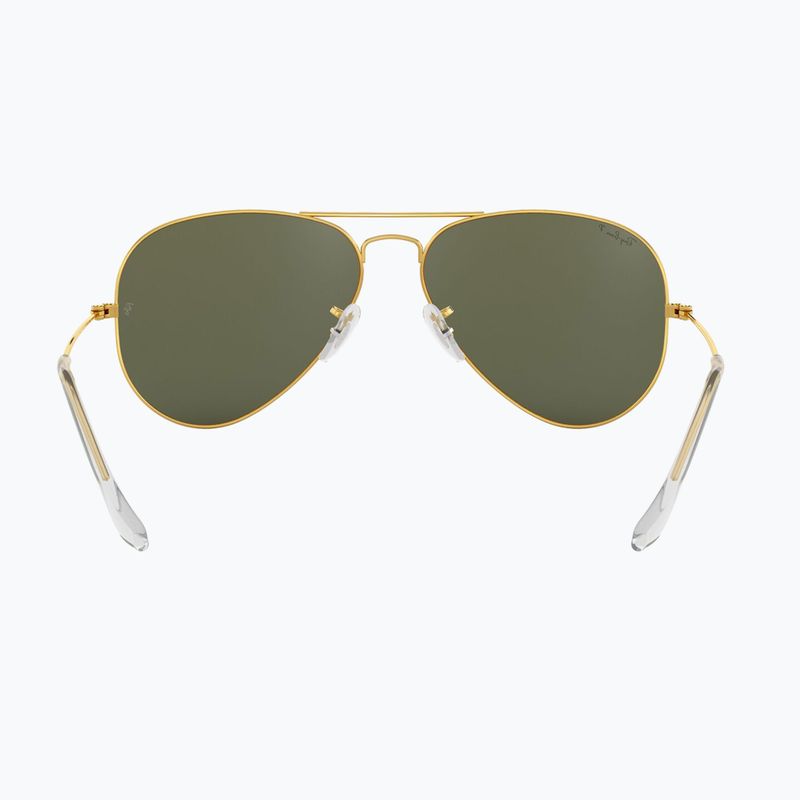 Слънчеви очила Ray-Ban Aviator Classic arista gold/green g-15 polarized 5