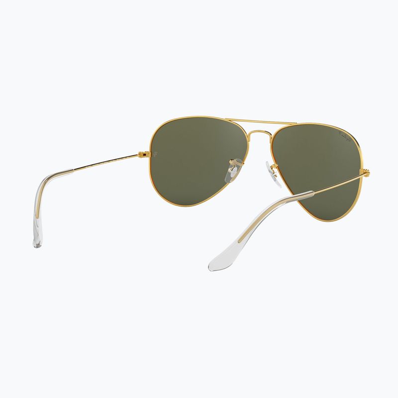 Слънчеви очила Ray-Ban Aviator Classic arista gold/green g-15 polarized 6