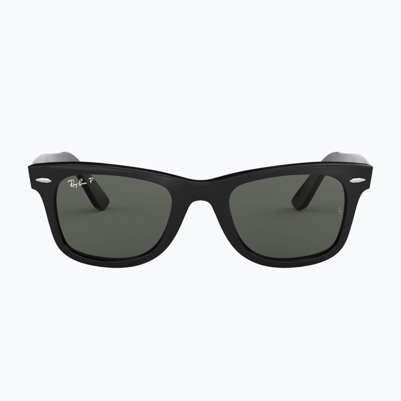 Слънчеви очила Ray-Ban Wayfarer Classic black/green polarized 2