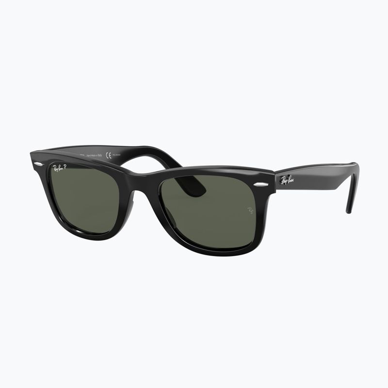 Слънчеви очила Ray-Ban Wayfarer Classic black/green polarized 4