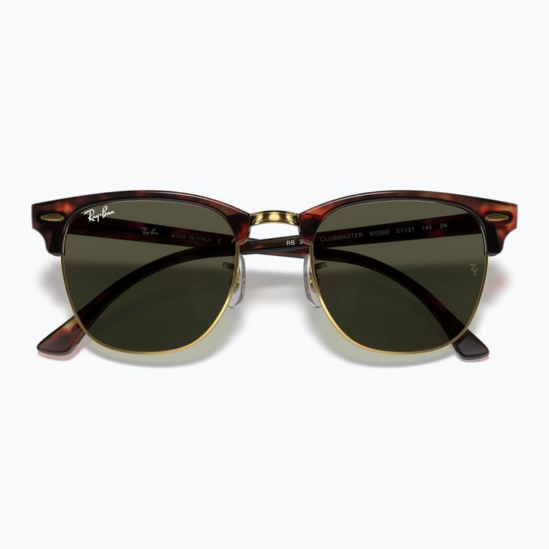 Слънчеви очила Ray-Ban Clubmaster Classic tortoiseshell/gold 3