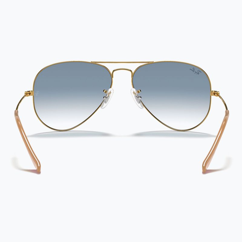 Слънчеви очила Ray-Ban Aviator Classic arista gold/light blue 5