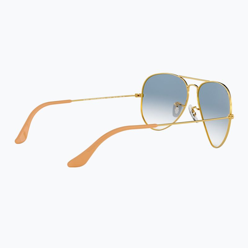 Слънчеви очила Ray-Ban Aviator Classic arista gold/light blue 6