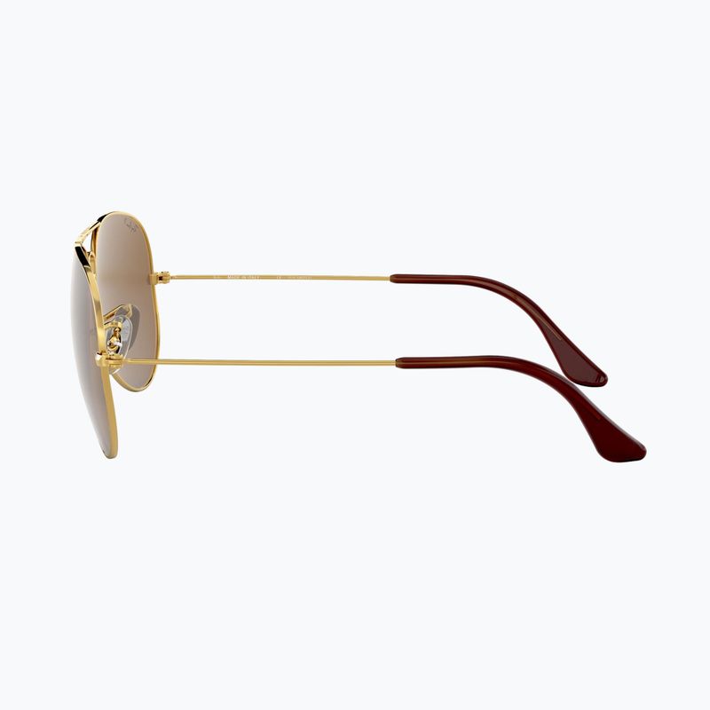 Слънчеви очила Ray-Ban Aviator Classic arista gold/brown polarized 7