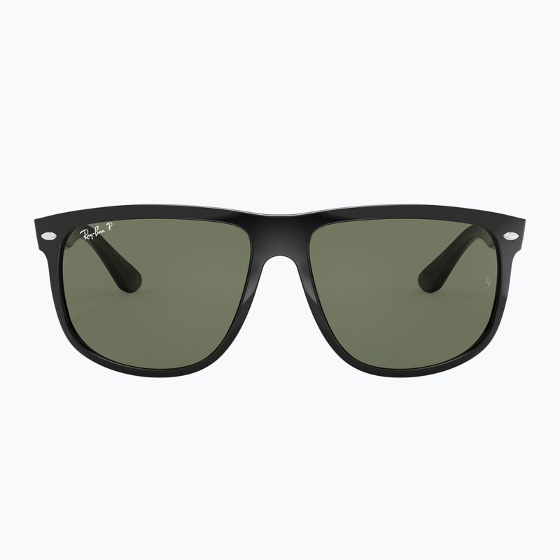 Слънчеви очила Ray-Ban Boyfriend black/dark green polarized 2