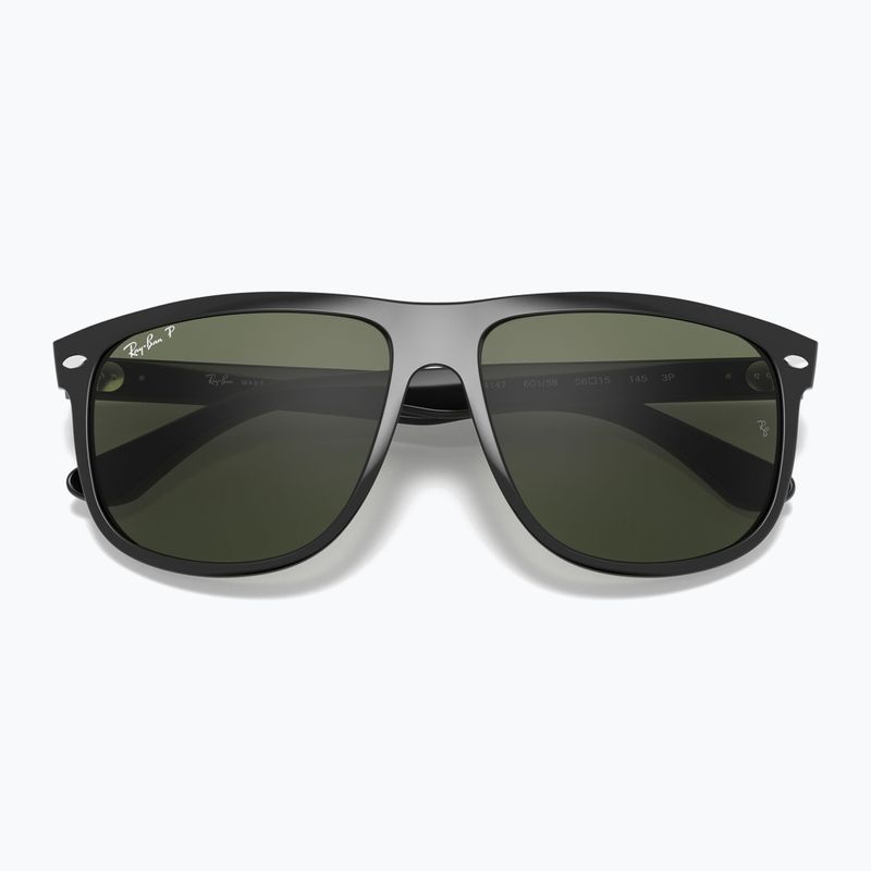 Слънчеви очила Ray-Ban Boyfriend black/dark green polarized 3