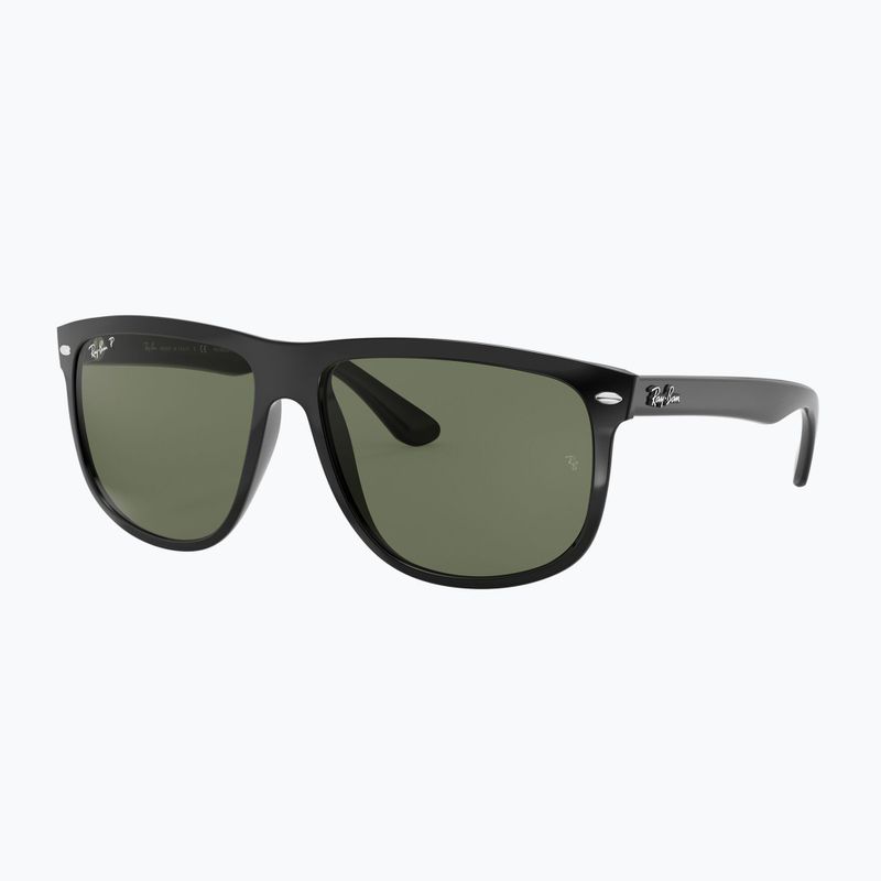 Слънчеви очила Ray-Ban Boyfriend black/dark green polarized 4