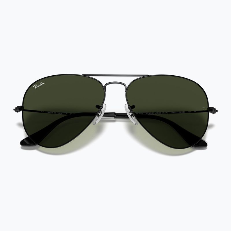 Слънчеви очила Ray-Ban Aviator Classic black/green g-15 3