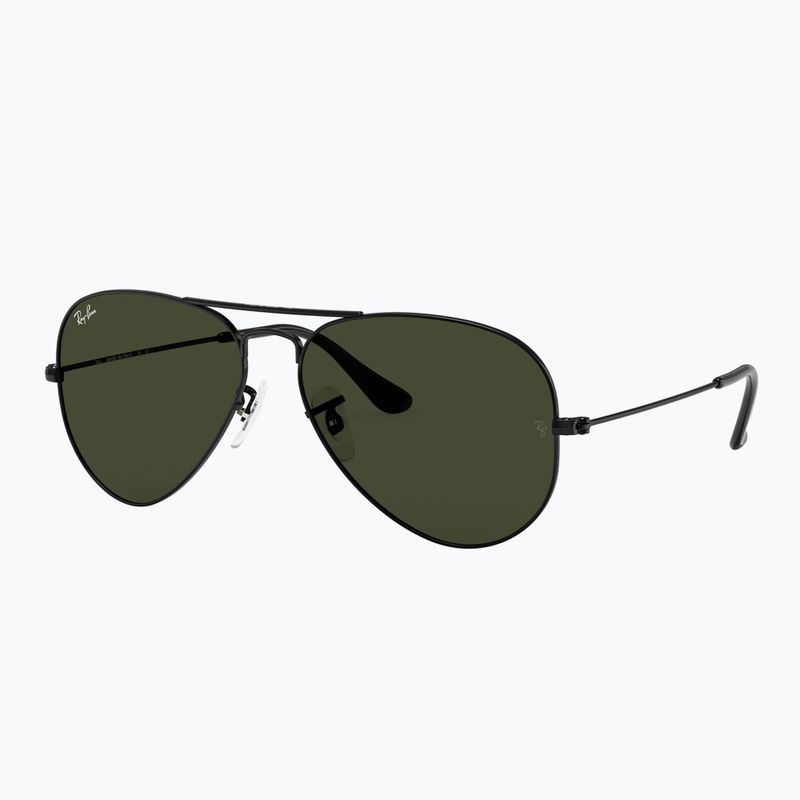 Слънчеви очила Ray-Ban Aviator Classic black/green g-15 4