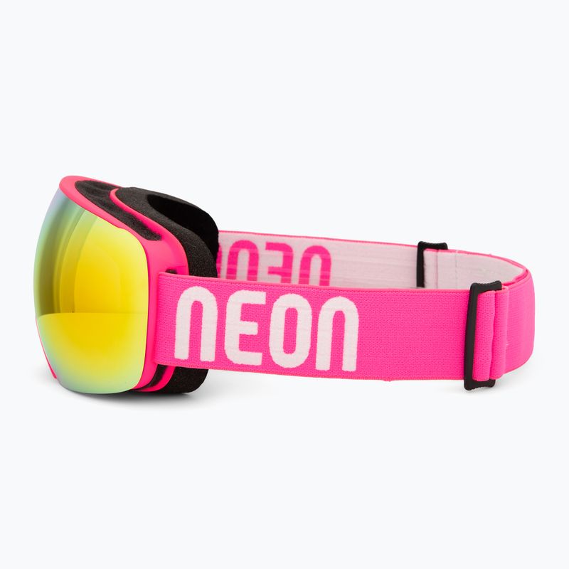 Скиорска маска Neon Beam pink/mirror red 4