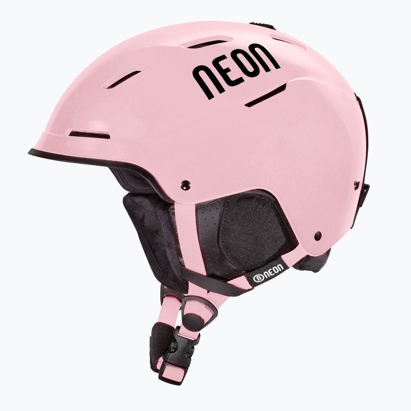 Скиорска каска Neon Alpha light pink/black