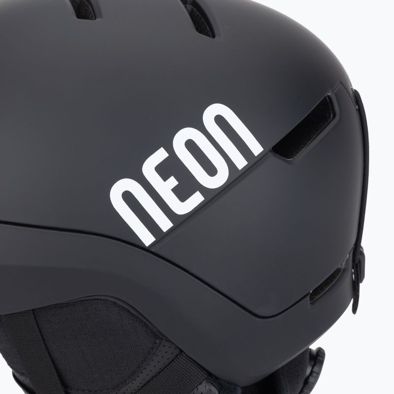 Скиорска каска Neon Summit black/white 7