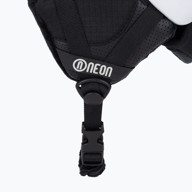 Скиорска каска Neon Summit white/black 8