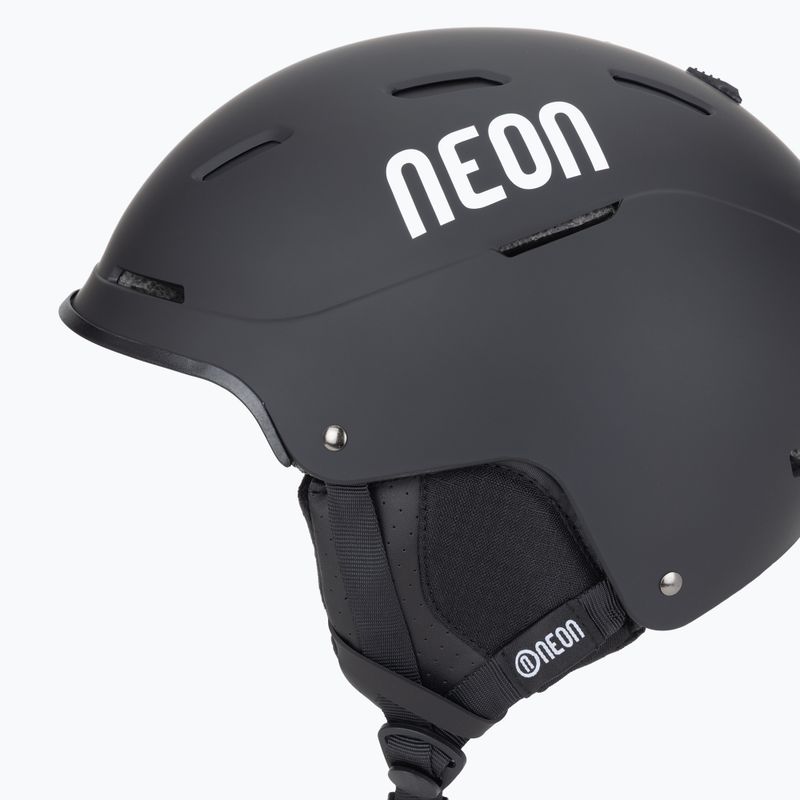 Скиорска каска Neon Alpha black/white 7
