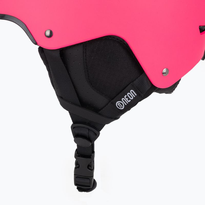 Скиорска каска Neon Alpha pink/white 8