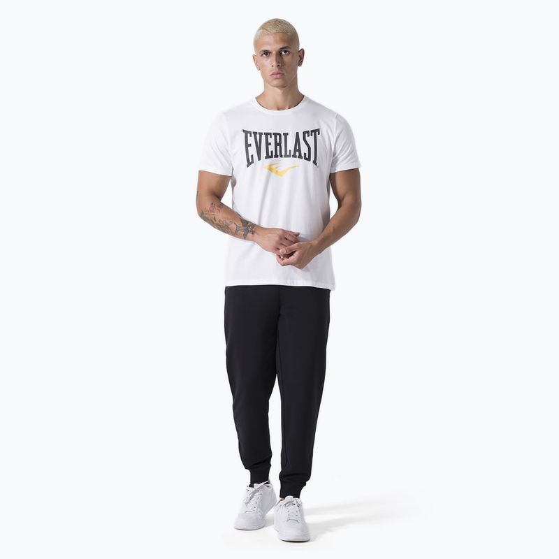 Мъжка тениска Everlast Iconic Logo off white 2