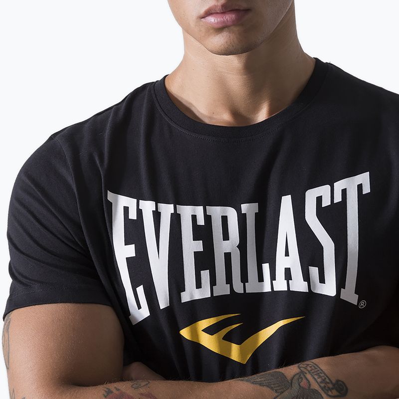 Мъжка тениска Everlast Iconic Logo black 4