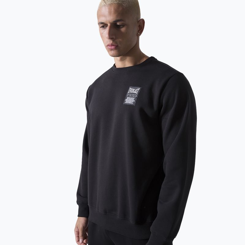 Мъжки суитшърт Everlast Neutrals Crewneck black 4