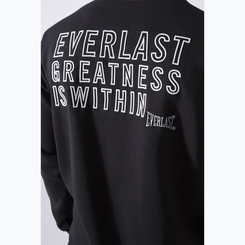 Мъжки суитшърт Everlast Neutrals Crewneck black 5