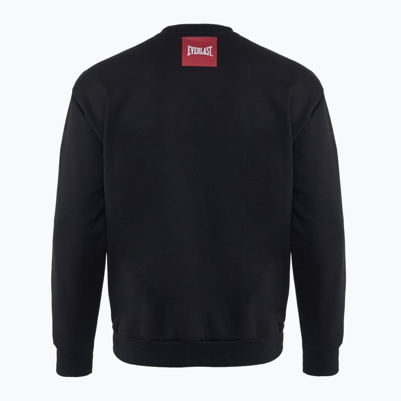 Мъжки суитшърт Everlast Streetwear Crewneck black/red 2