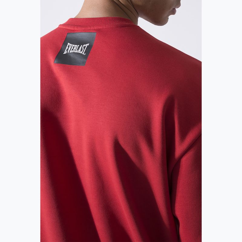 Мъжки суитшърт Everlast Streetwear Crewneck red/black 5
